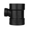 Charlotte Pipe And Foundry Charlotte Pipe 4 in. Hub X 2 in. D Hub ABS Sanitary Tee ABS004011800 - alternate 4